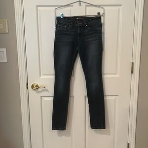 Levi 524 Too Superlow straight skinny dark wash jeans size 26-32